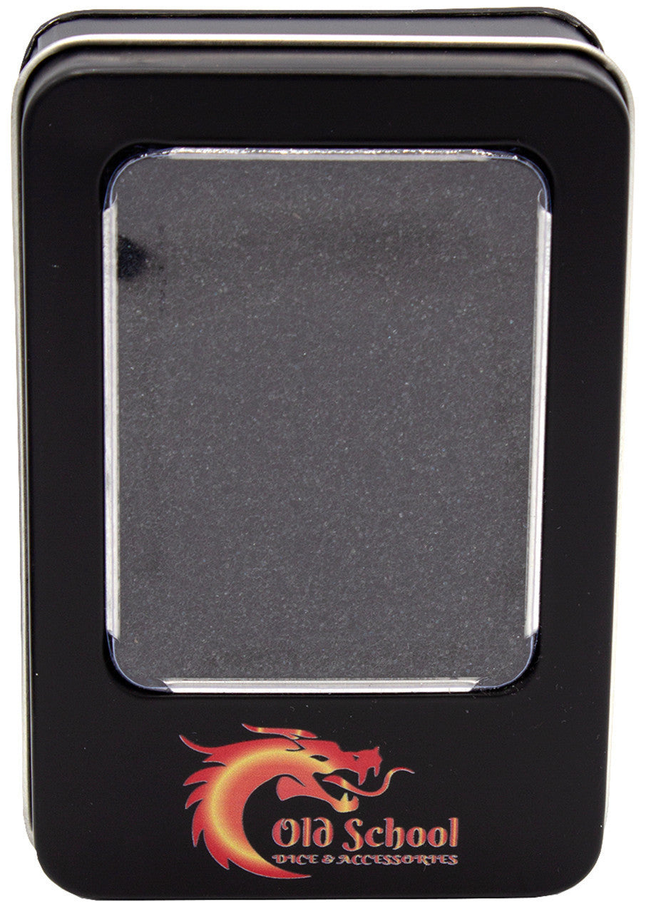 Sharp Edged 7-Piece Dice Set - Liquid Infused - Christmas Fury – view 5