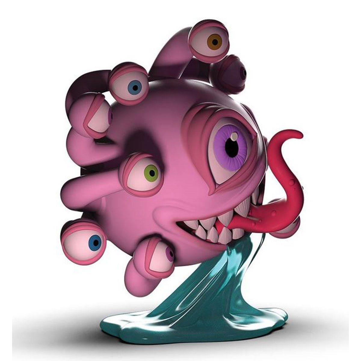 Dungeons & Dragons Beholder Glow-in-the-Dark Edition 7-Inch Resin Statue – view 3