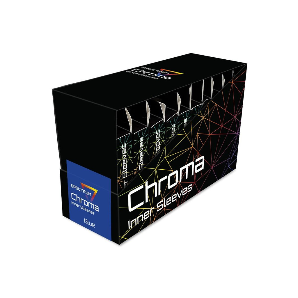 Spectrum Chroma Inner Sleeves - Blue (100 Pack) – inner box