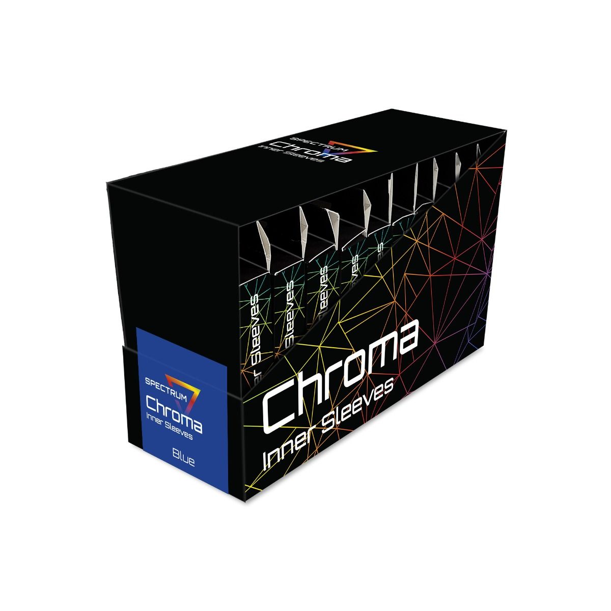 Spectrum Chroma Inner Sleeves - Blue (100 Pack) – inner box