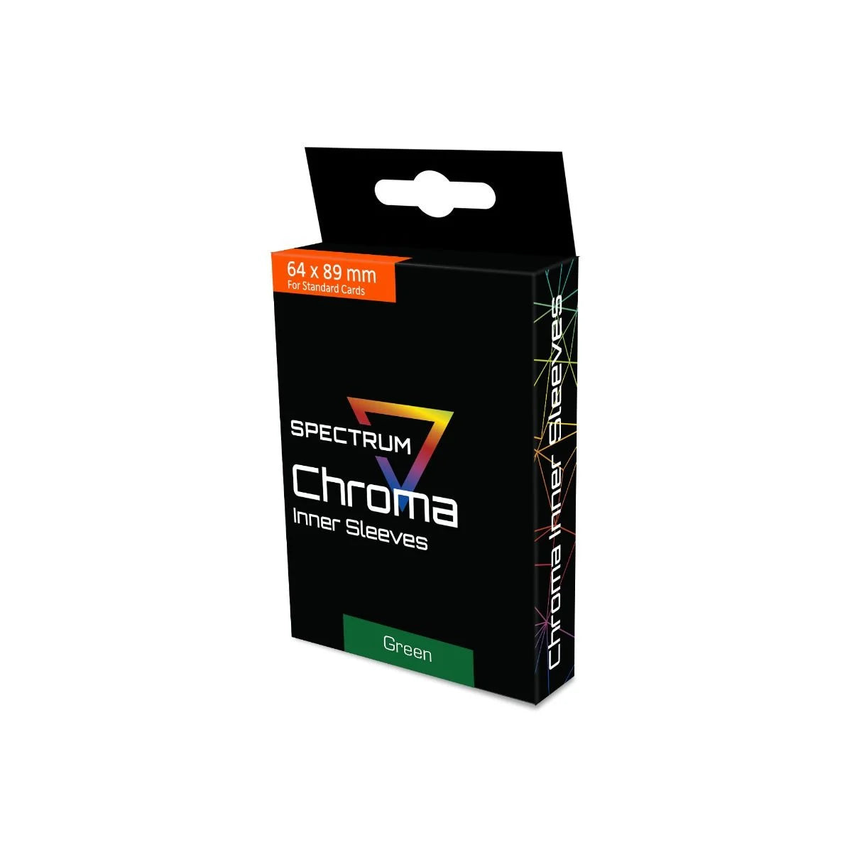 Spectrum Chroma Inner Sleeves - Green (100 Pack) – single pack