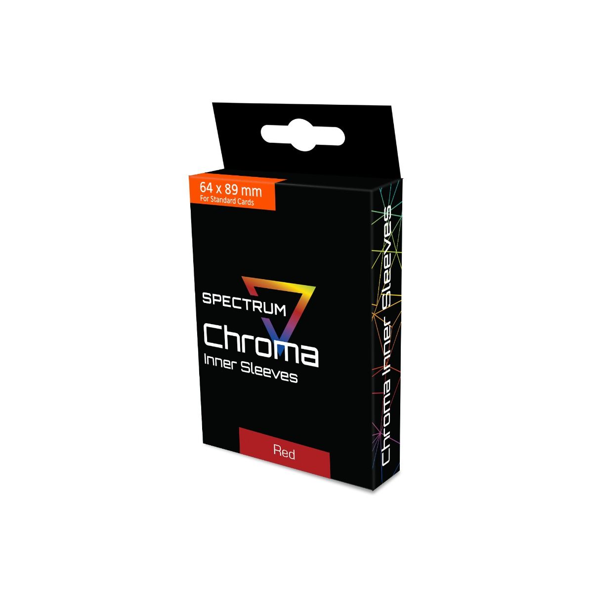 Spectrum Chroma Inner Sleeves - Red (100 Pack) – single pack