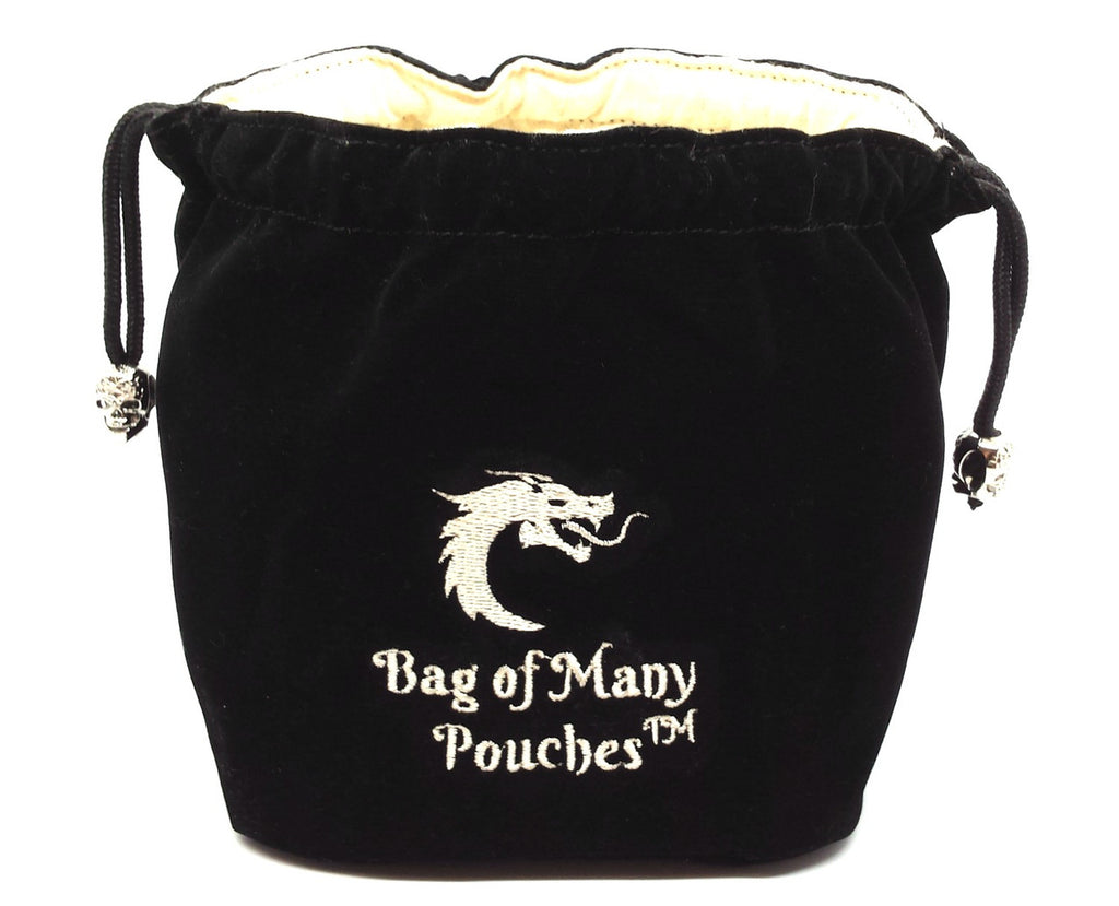 Black Bag of Many Pouches dice bag