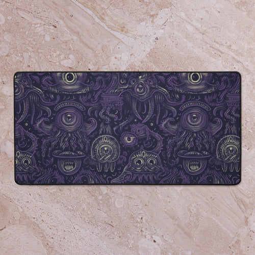 Abyssal Watchers 16x32 inch playmat – full artwork
