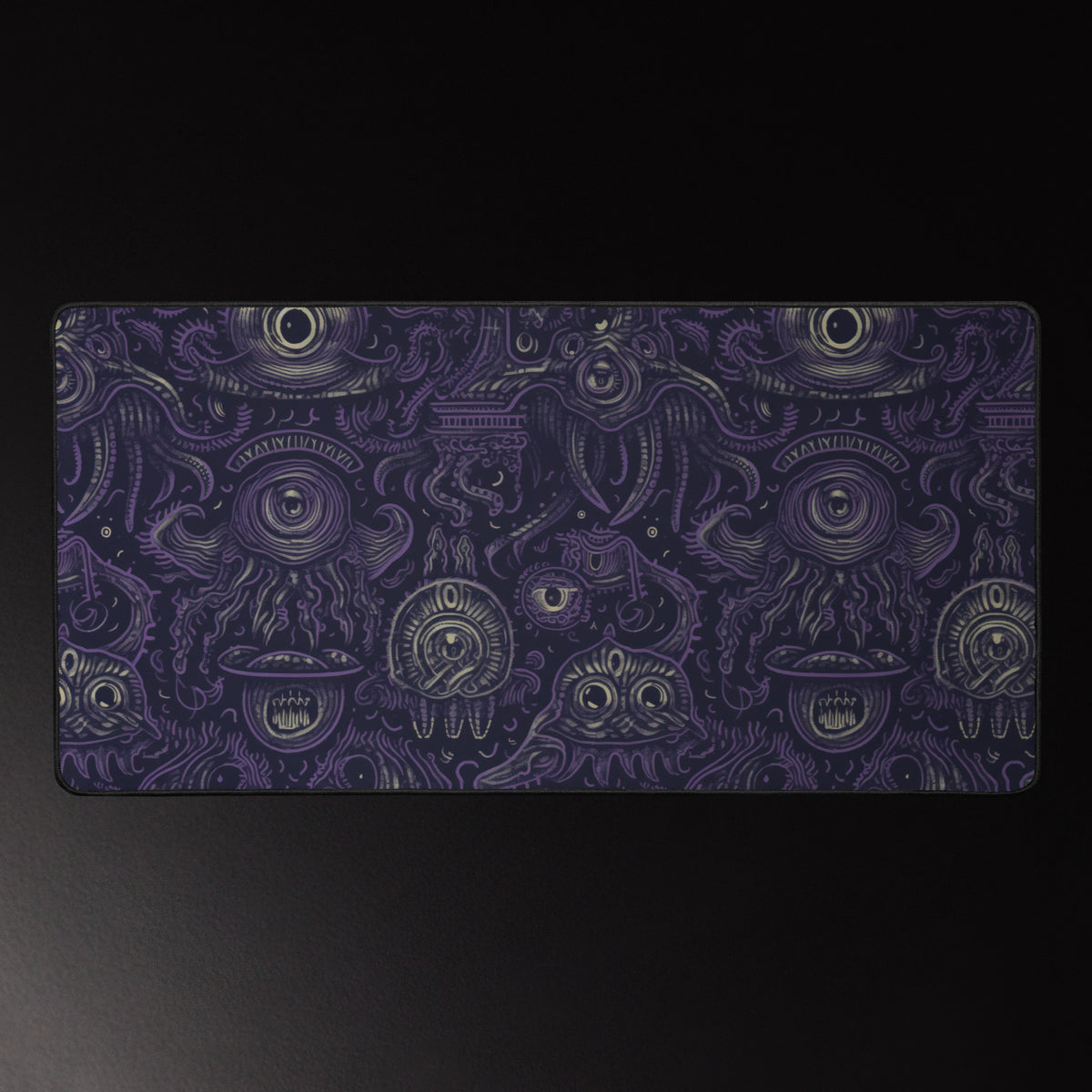 Abyssal Watchers 16x32 inch playmat – full artwork