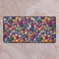 Polyhedral Hoard 16x32 inch playmat – full artwork
