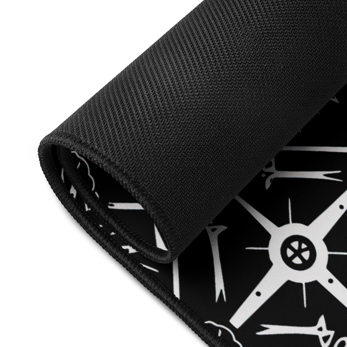 Sacred Sigil Mosaic 16x32 inch playmat – product detail view