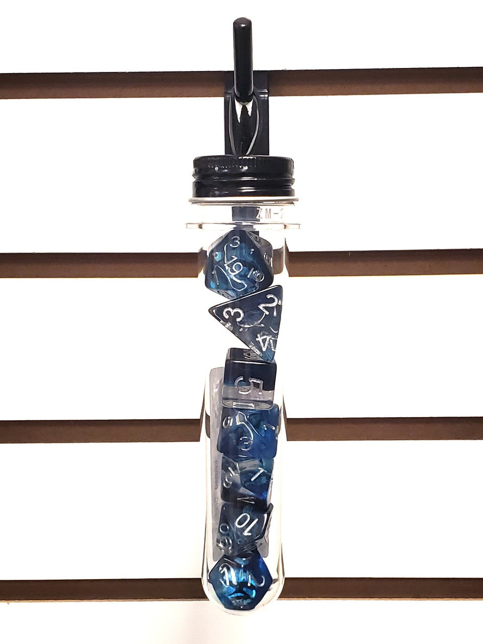 7-Piece RPG Dice Set: Infused - Dragon Eye - Blue – view 4