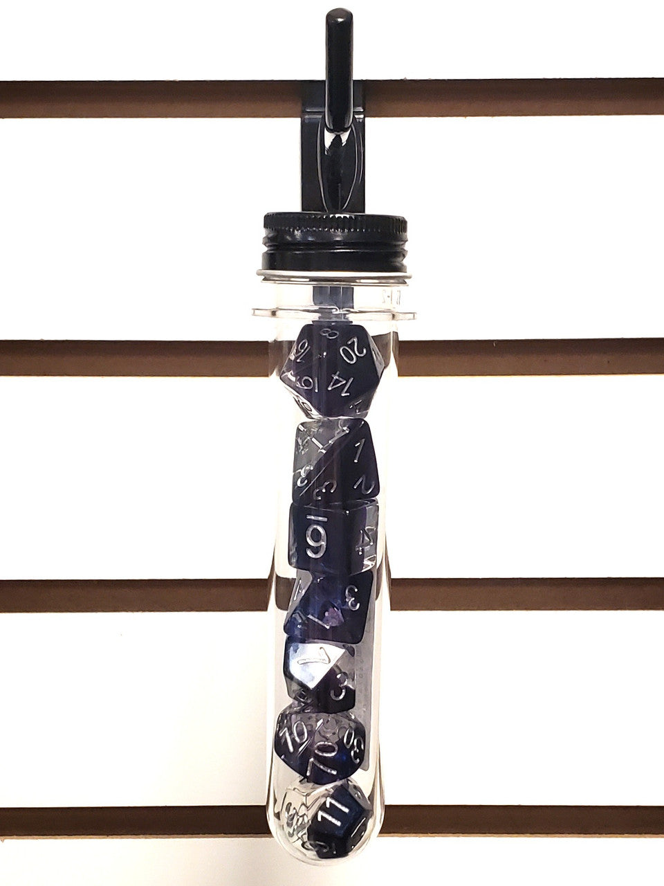 7-Piece RPG Dice Set: Infused - Dragon Eye - Purple – view 4