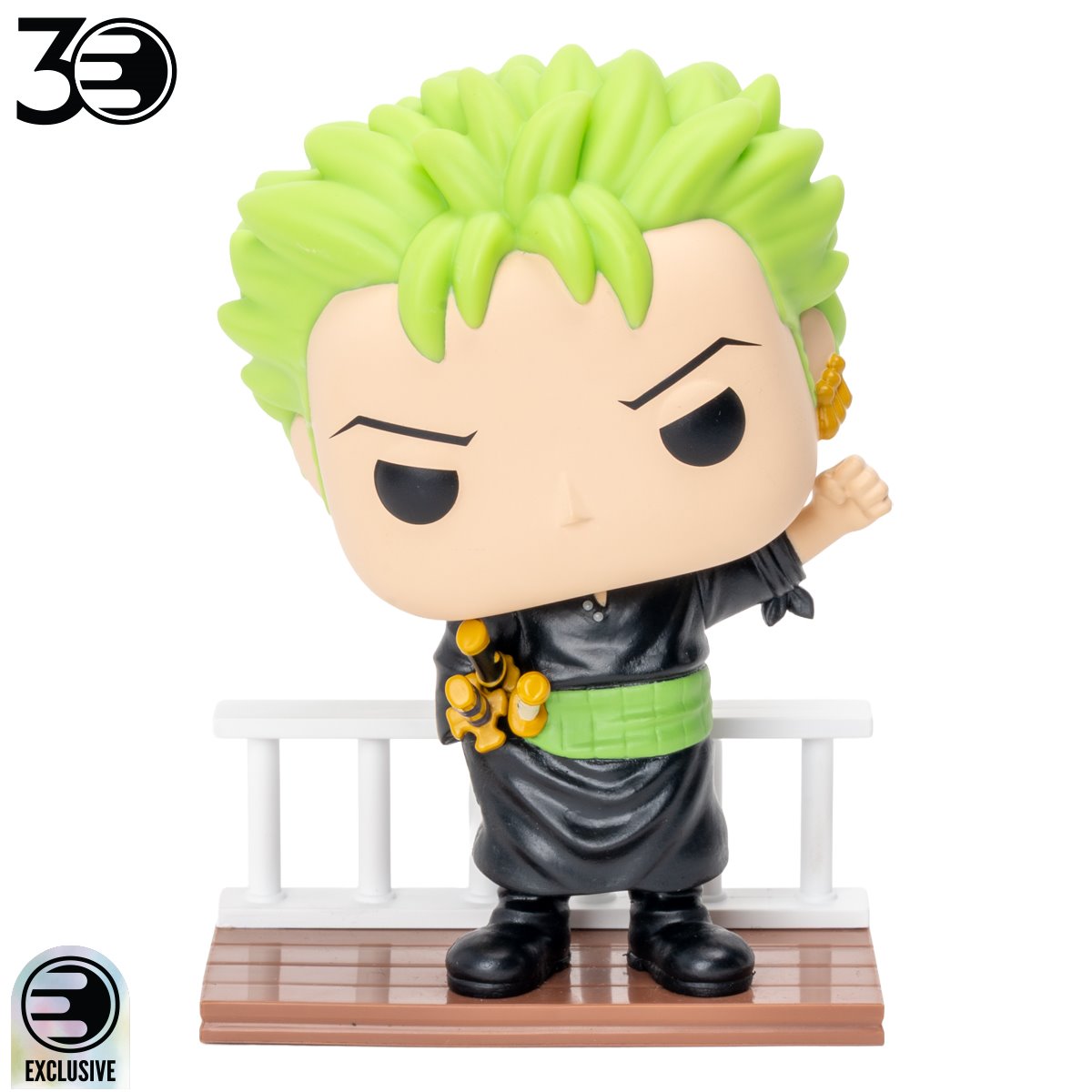 One Piece Straw Hat Pirates Roronoa Zoro Funko Pop! Vinyl Figure #2331 – view 2