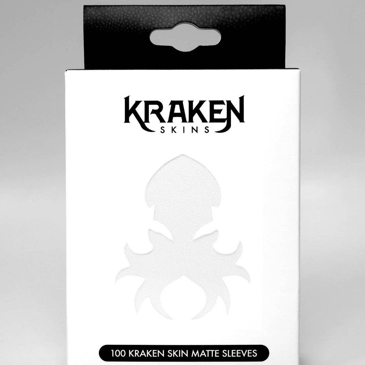 Kraken Skins Frost White matte card sleeves, 100 pack