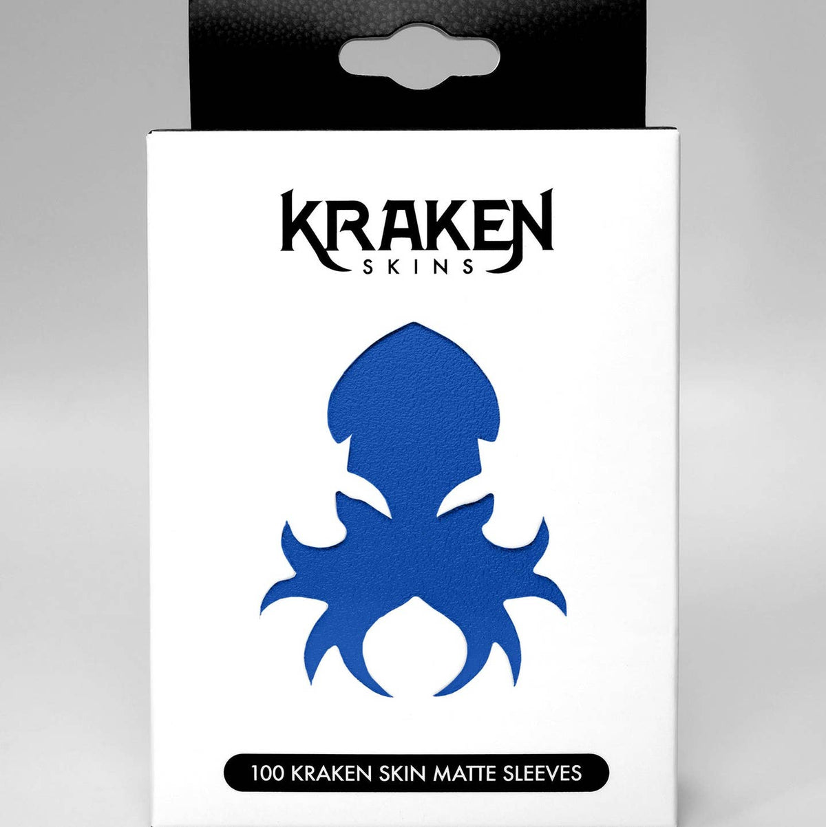 Kraken Skins Ultramarine Blue matte card sleeves, 100 pack