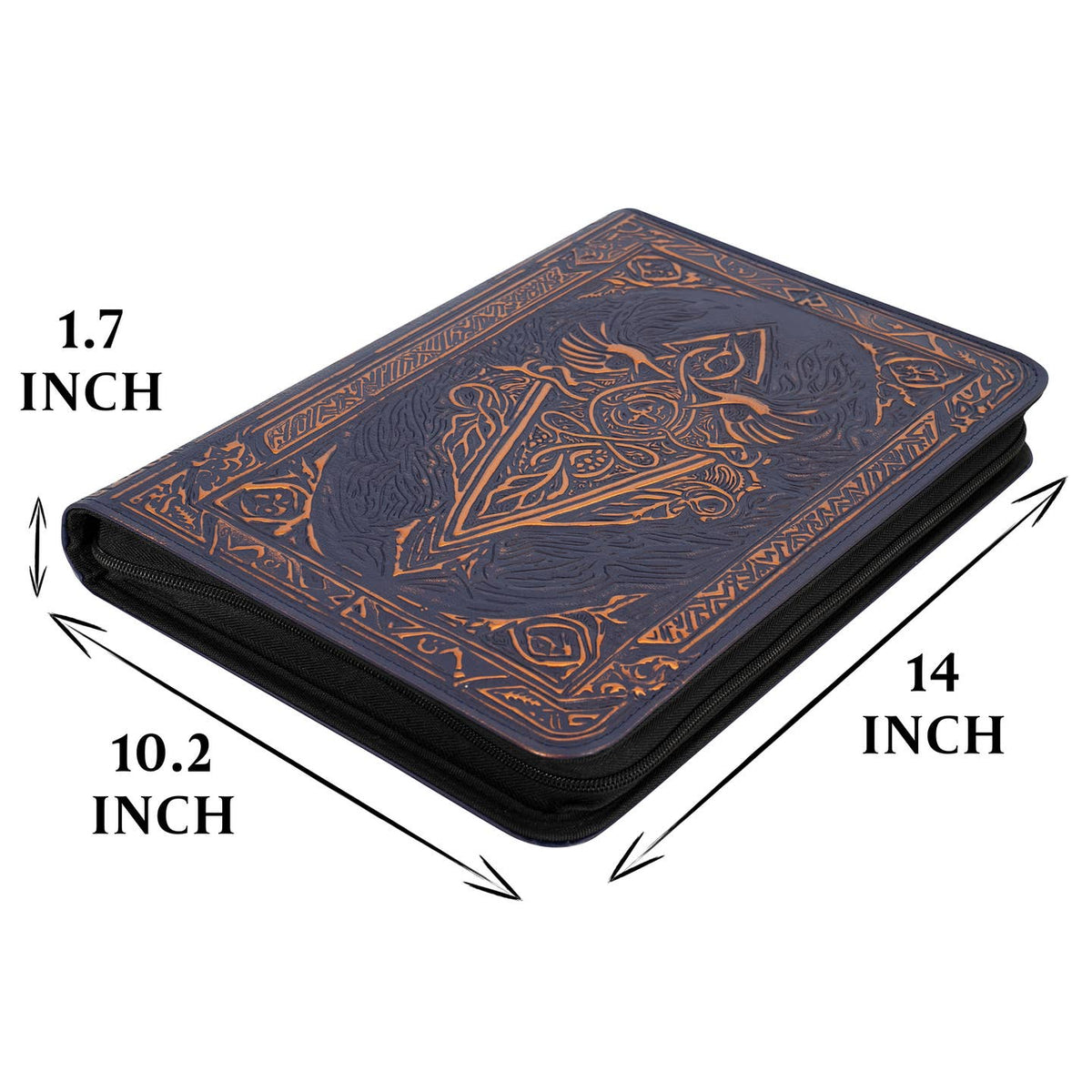 LYNX spellbook binder dimensions: 14 x 10.2 x 1.7 inches