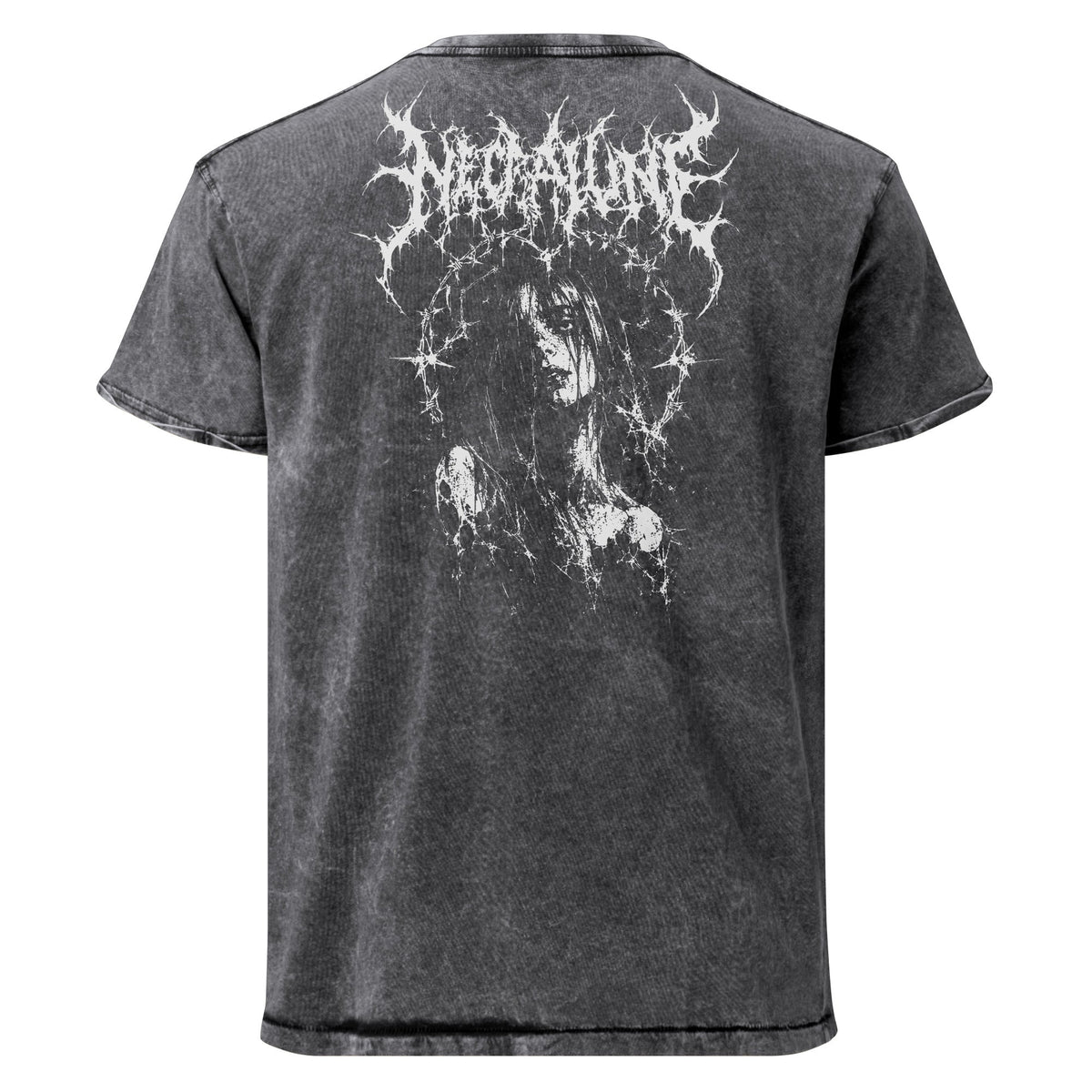 Necralune - Denim T-Shirt - Back print