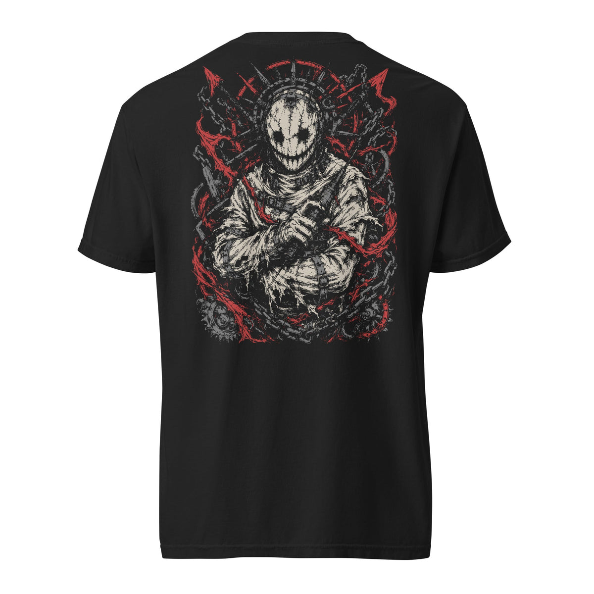 Spiked Mask - Heavyweight T-Shirt - Back print